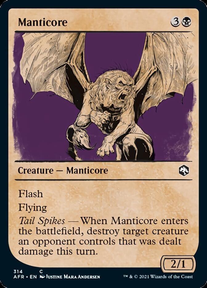 Manticore (Showcase) [Dungeons & Dragons: Adventures in the Forgotten Realms] - La Boîte Mystère ( The Mystery Box)