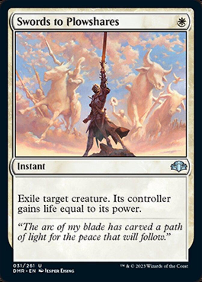 Swords to Plowshares [Dominaria Remastered] - La Boîte Mystère ( The Mystery Box)