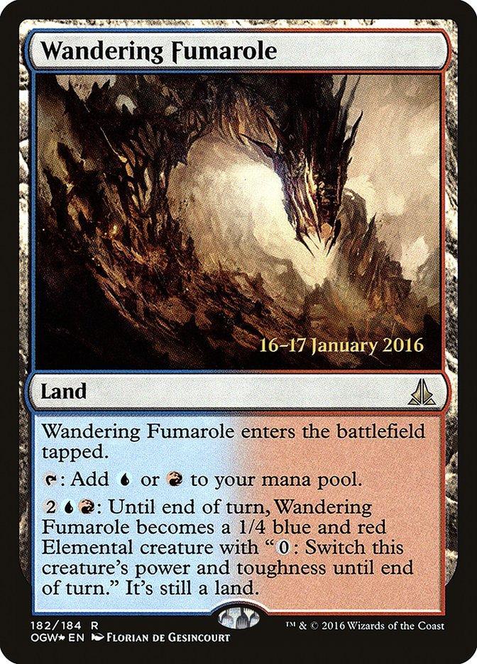 Wandering Fumarole [Oath of the Gatewatch Prerelease Promos] - La Boîte Mystère ( The Mystery Box)
