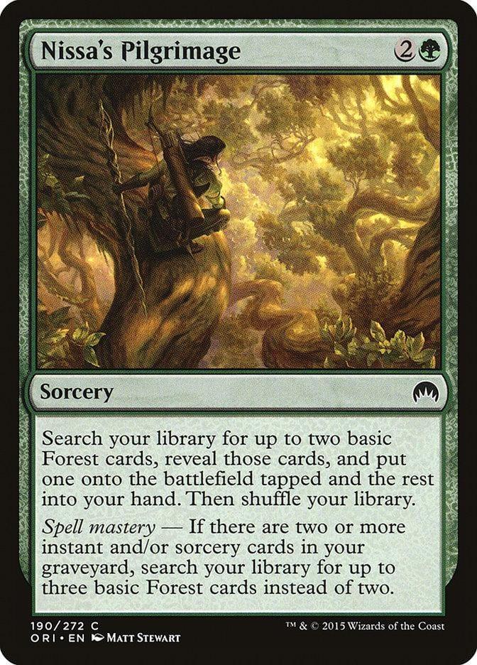Nissa's Pilgrimage [Magic Origins] - La Boîte Mystère ( The Mystery Box)