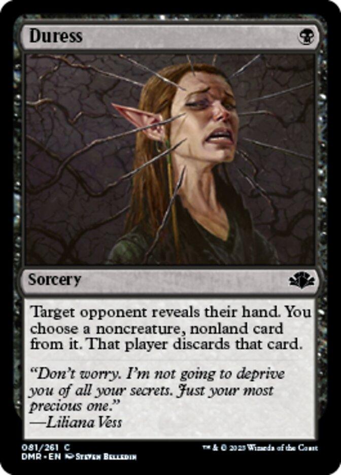 Duress [Dominaria Remastered] - La Boîte Mystère ( The Mystery Box)