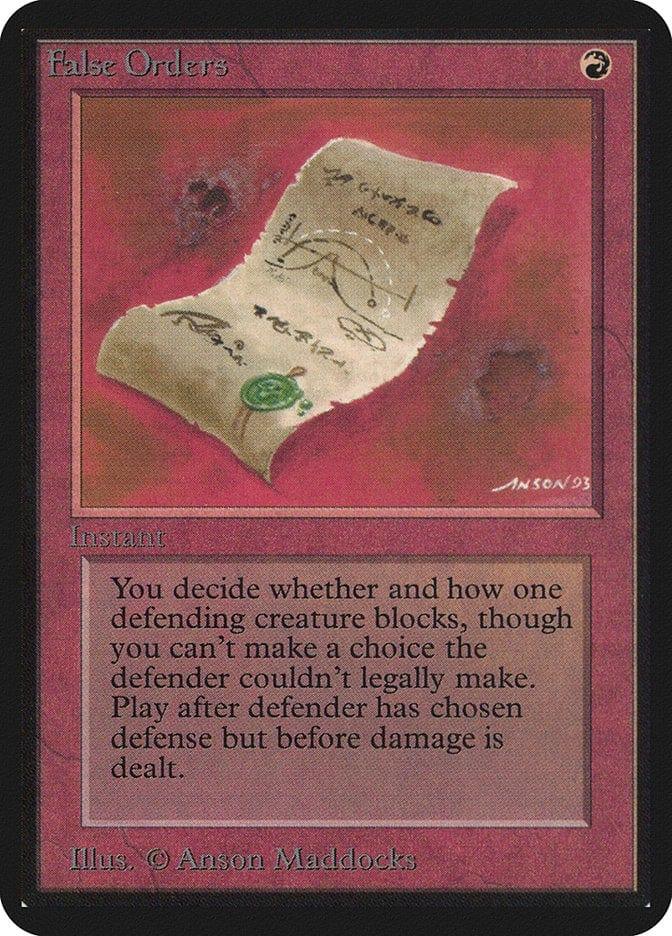 False Orders [Limited Edition Alpha] - La Boîte Mystère ( The Mystery Box)