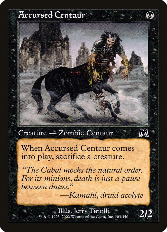 Accursed Centaur [Onslaught] - La Boîte Mystère ( The Mystery Box)