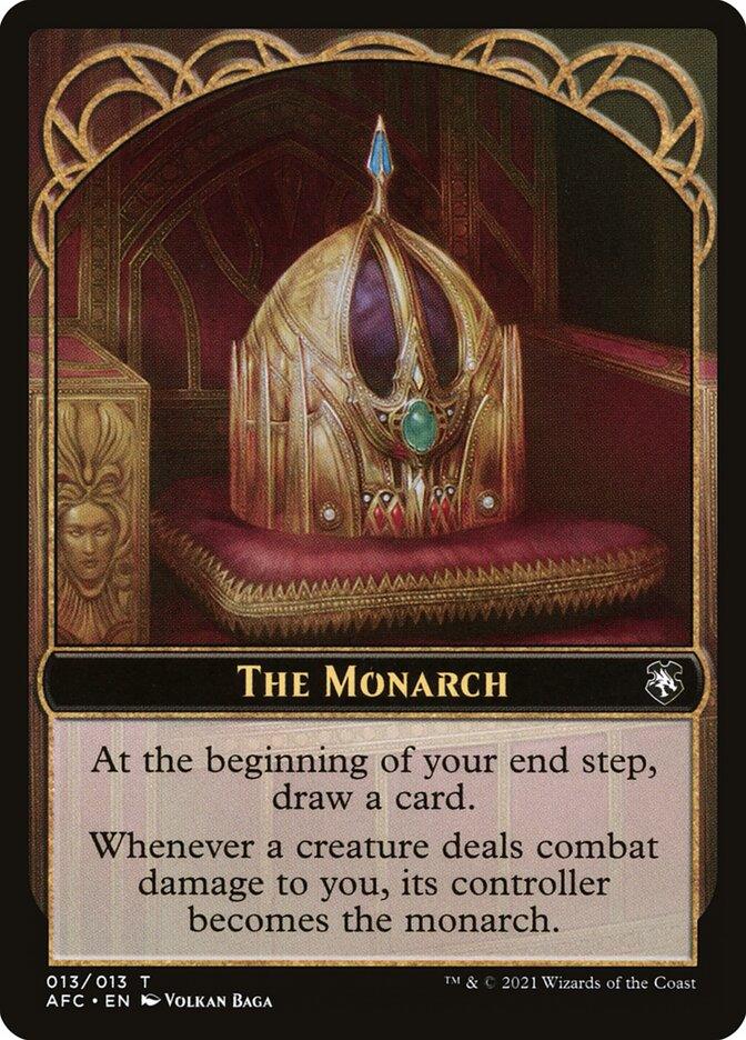 Squid // The Monarch Double-sided Token [Streets of New Capenna Commander Tokens] - La Boîte Mystère ( The Mystery Box)