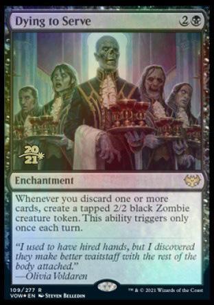 Dying to Serve [Innistrad: Crimson Vow Prerelease Promos] - La Boîte Mystère ( The Mystery Box)