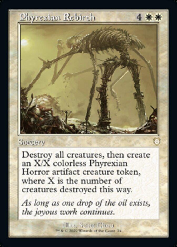 Phyrexian Rebirth (Retro) [The Brothers' War Commander] - La Boîte Mystère ( The Mystery Box)