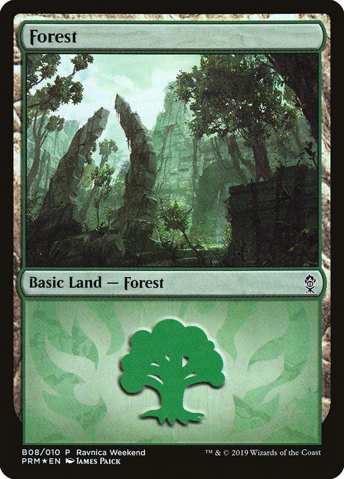Forest (B08) [Ravnica Allegiance Guild Kit] - La Boîte Mystère ( The Mystery Box)