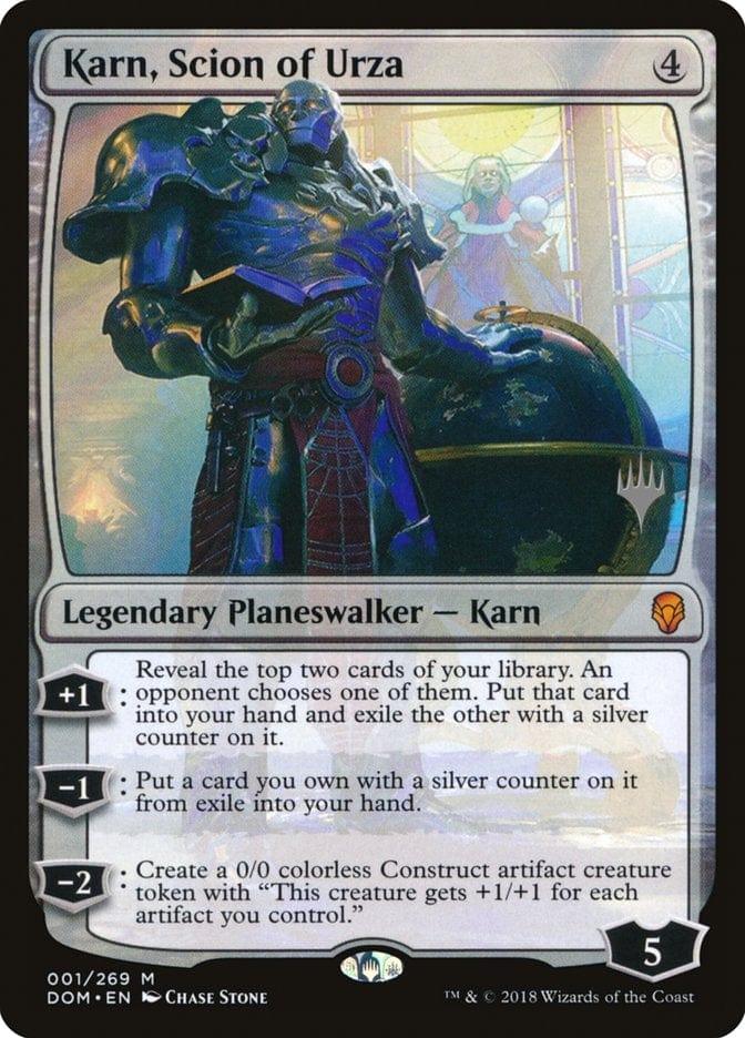Karn, Scion of Urza (Promo Pack) [Dominaria Promos] - La Boîte Mystère ( The Mystery Box)