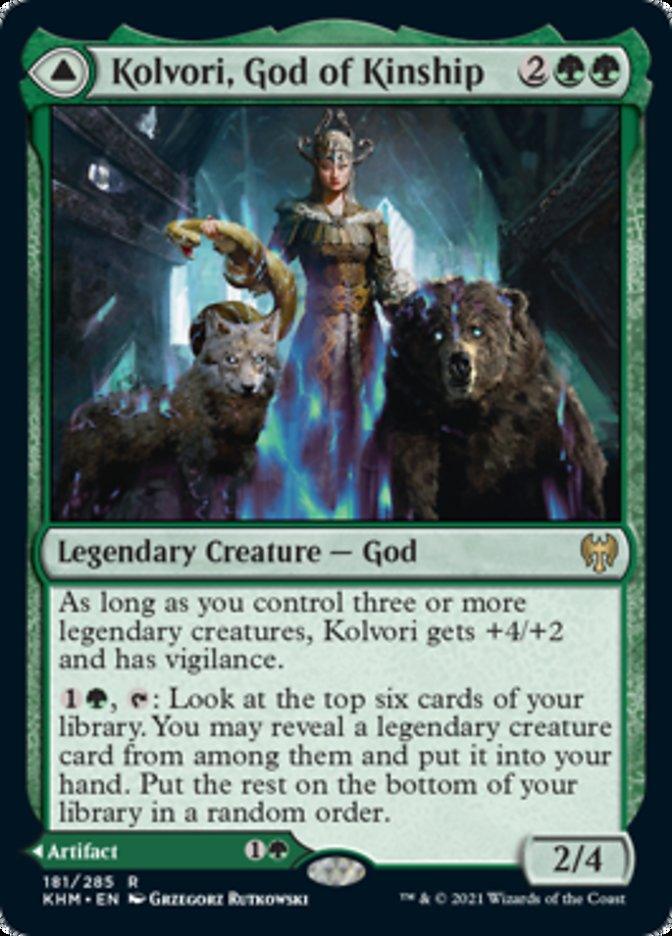Kolvori, God of Kinship // The Ringhart Crest [Kaldheim] - La Boîte Mystère ( The Mystery Box)