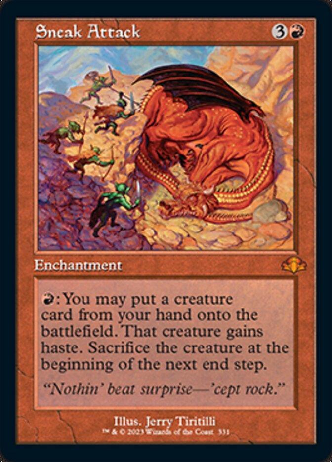 Sneak Attack (Retro) [Dominaria Remastered] - La Boîte Mystère ( The Mystery Box)