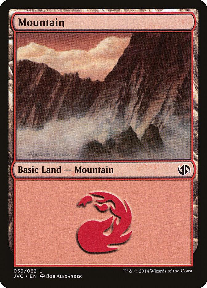 Mountain (61) [Duel Decks Anthology] - La Boîte Mystère ( The Mystery Box)