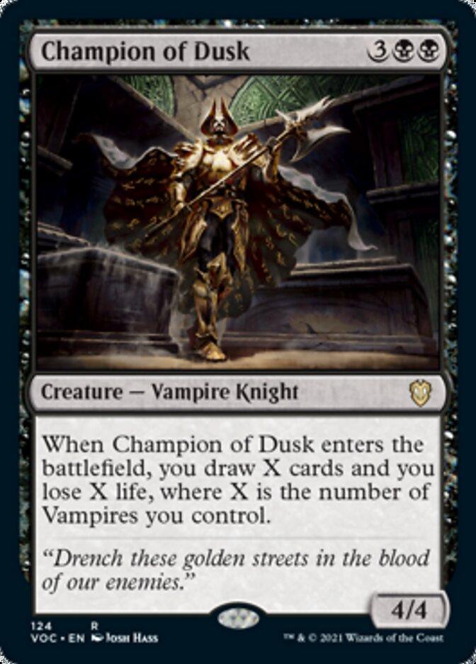 Champion of Dusk [Innistrad: Crimson Vow Commander] - La Boîte Mystère ( The Mystery Box)