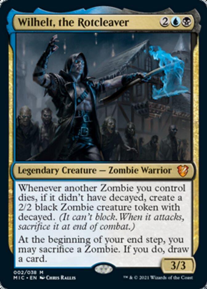 Wilhelt, the Rotcleaver (Display Commander) [Innistrad: Midnight Hunt Commander] - La Boîte Mystère ( The Mystery Box)