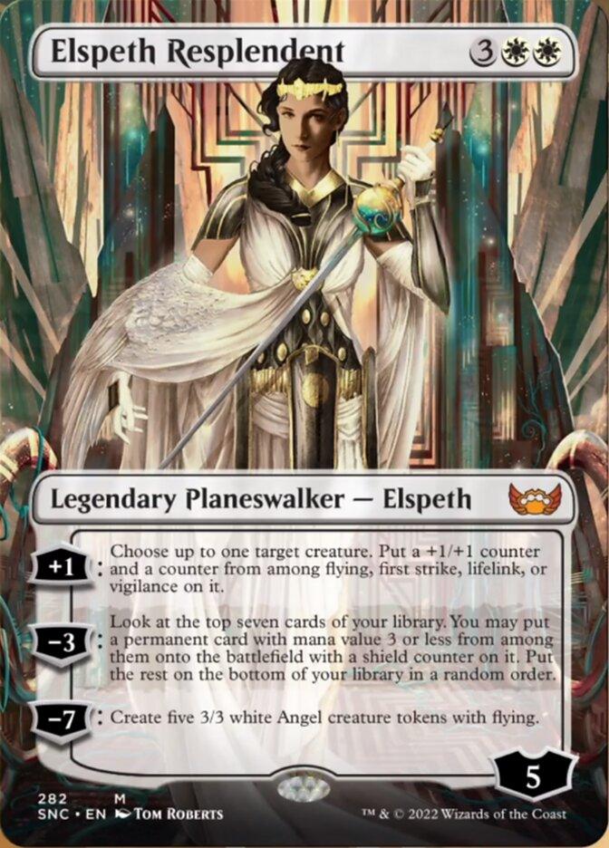 Elspeth Resplendent (Borderless) [Streets of New Capenna] - La Boîte Mystère ( The Mystery Box)