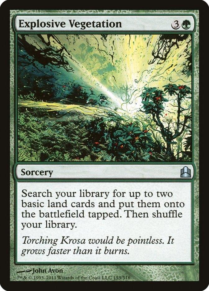 Explosive Vegetation [Commander 2011] - La Boîte Mystère ( The Mystery Box)