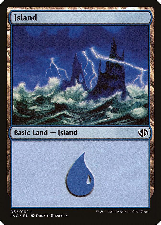 Island (32) [Duel Decks Anthology] - La Boîte Mystère ( The Mystery Box)