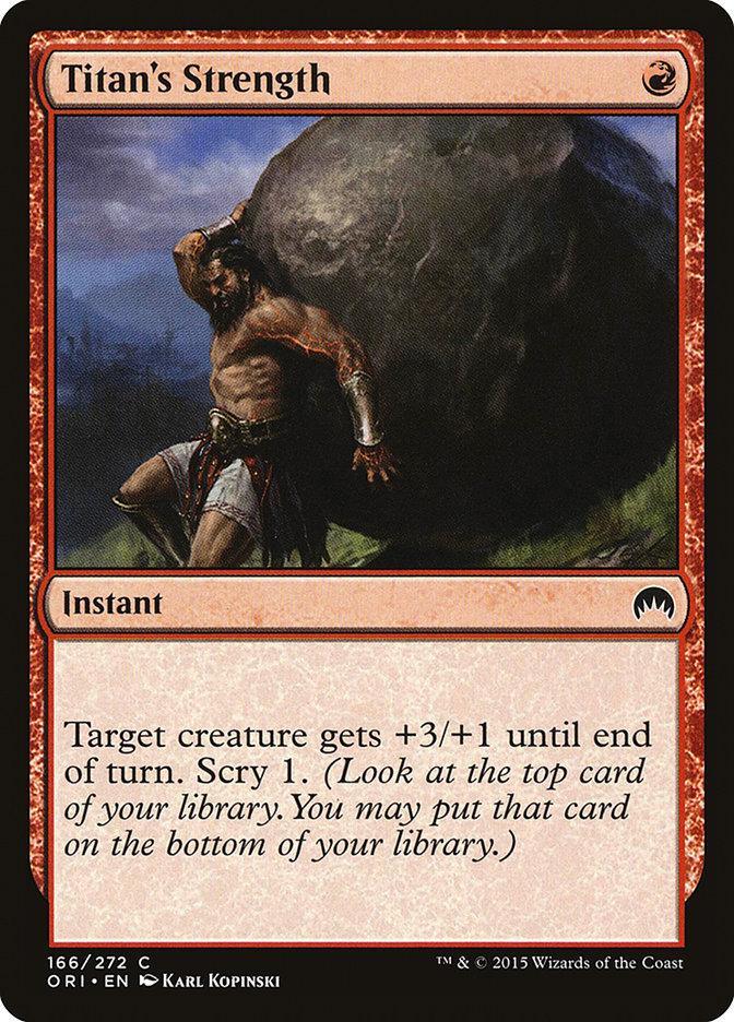 Titan's Strength [Magic Origins] - La Boîte Mystère ( The Mystery Box)