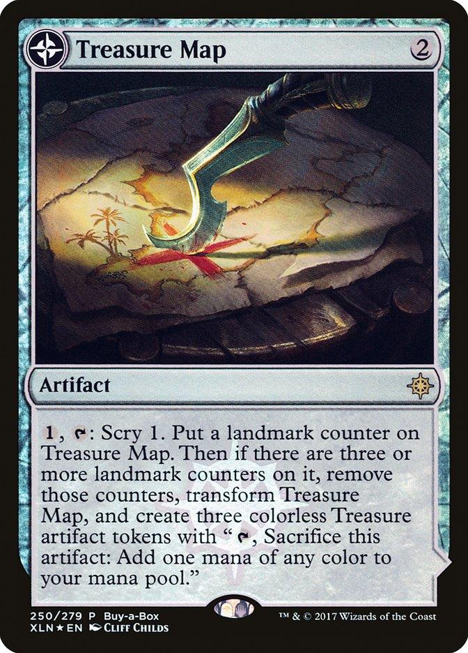 Treasure Map // Treasure Cove (Buy-A-Box) [Ixalan Treasure Chest] - La Boîte Mystère ( The Mystery Box)