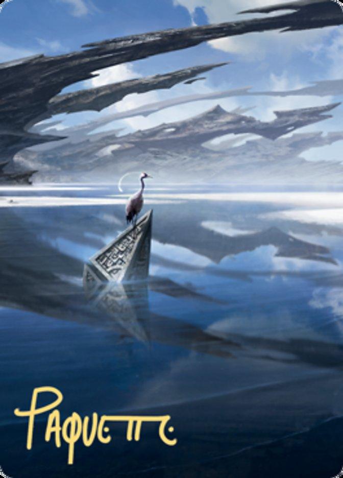 Seachrome Coast Art Card (Gold-Stamped Signature) [Zendikar Rising Art Series] - La Boîte Mystère ( The Mystery Box)