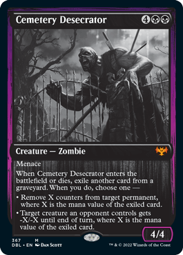 Cemetery Desecrator [Innistrad: Double Feature] - La Boîte Mystère ( The Mystery Box)