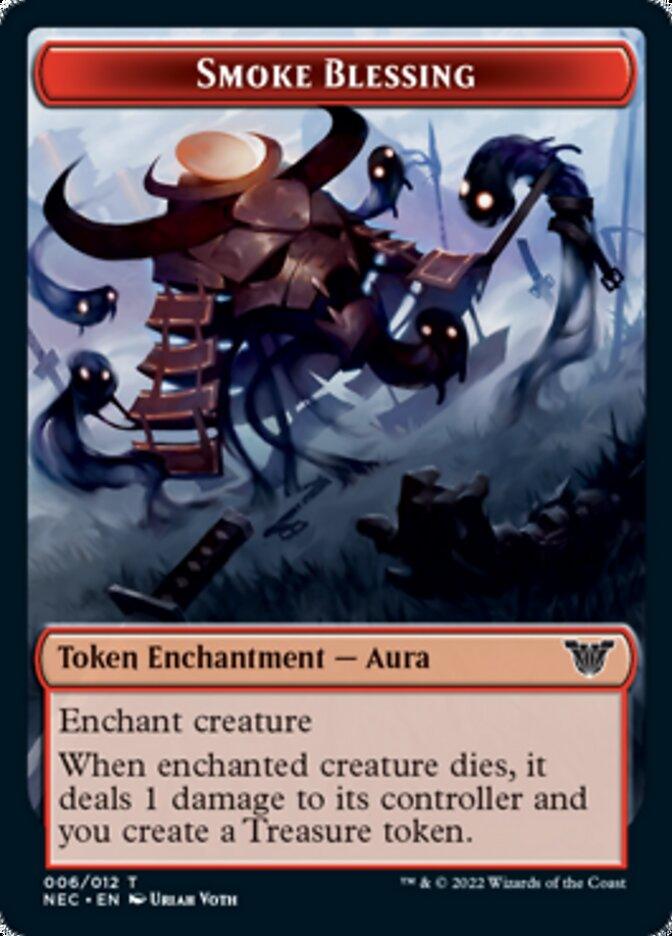 Smoke Blessing // Spirit (009) Double-sided Token [Kamigawa: Neon Dynasty Commander Tokens] - La Boîte Mystère ( The Mystery Box)