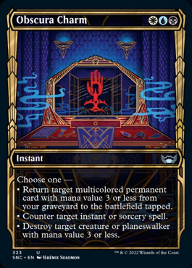 Obscura Charm (Showcase Golden Age) [Streets of New Capenna] - La Boîte Mystère ( The Mystery Box)