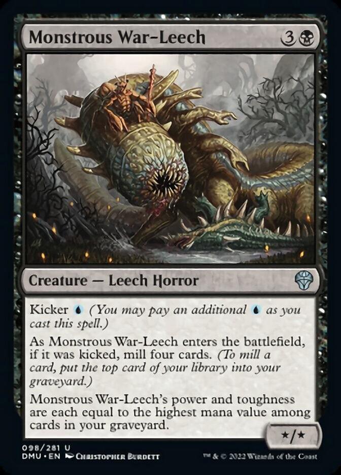 Monstrous War-Leech [Dominaria United] - La Boîte Mystère ( The Mystery Box)