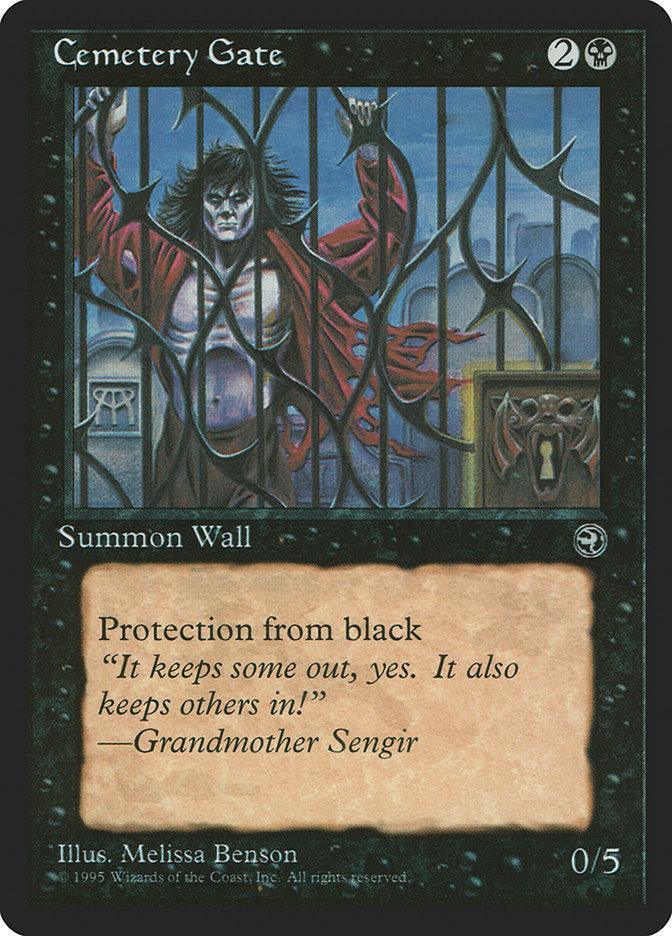 Cemetery Gate (Grandmother Sengir Flavor Text) [Homelands] - La Boîte Mystère ( The Mystery Box)