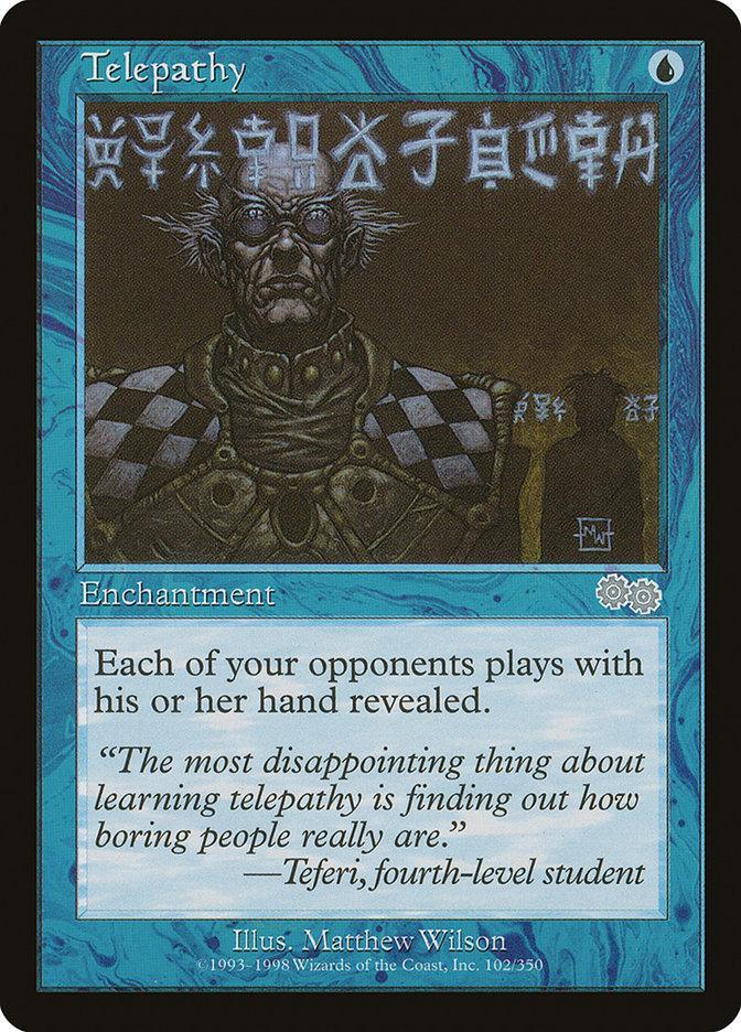 Telepathy [Urza's Saga] - La Boîte Mystère ( The Mystery Box)