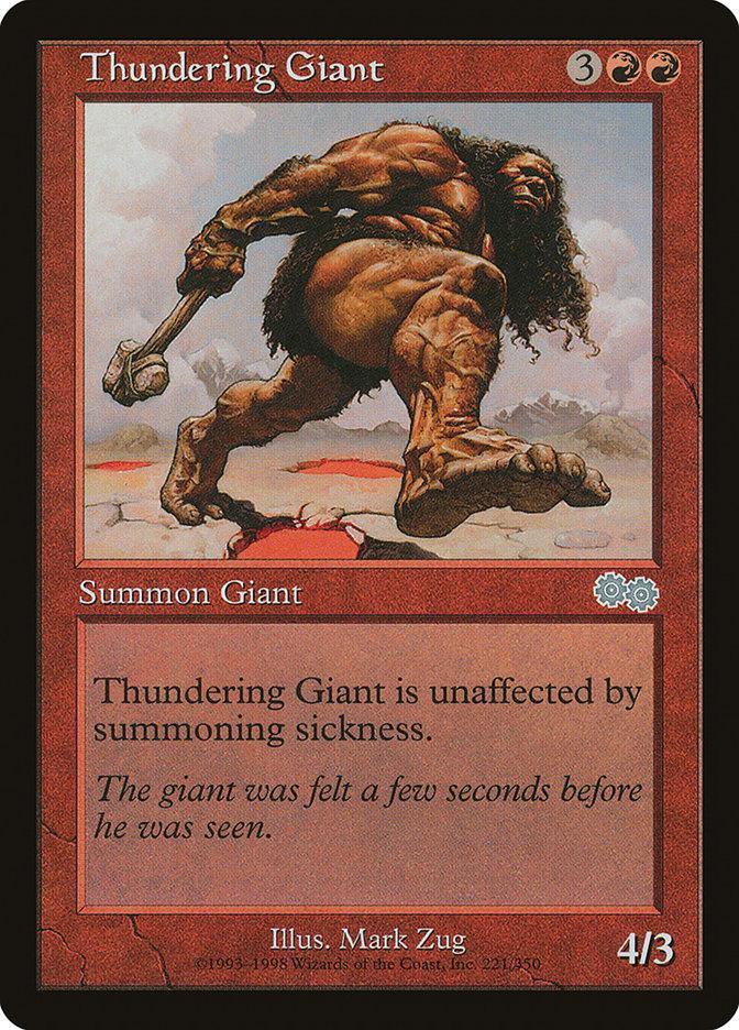 Thundering Giant [Urza's Saga] - La Boîte Mystère ( The Mystery Box)