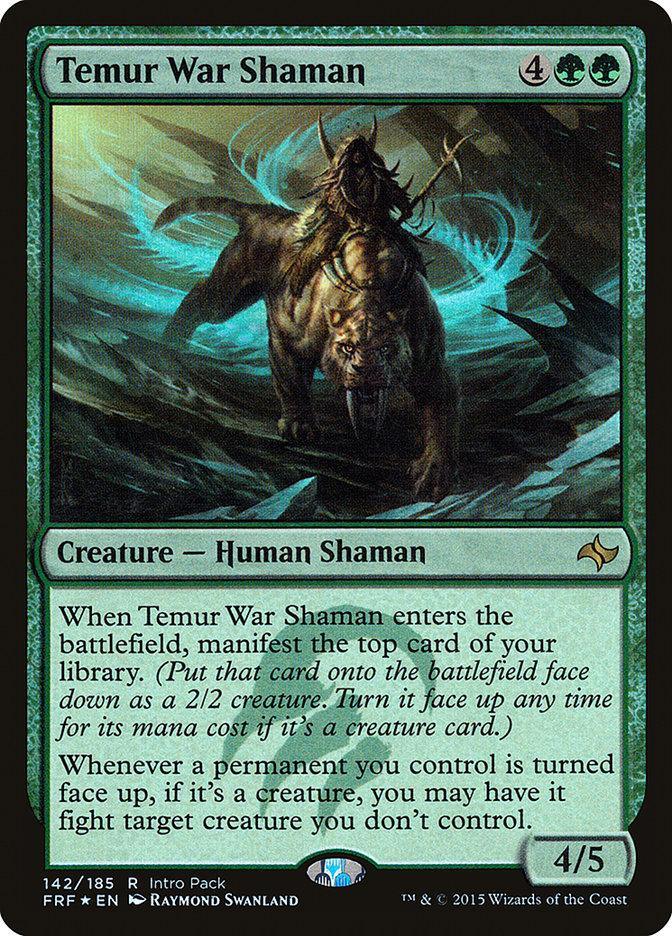 Temur War Shaman (Intro Pack) [Fate Reforged Promos] - La Boîte Mystère ( The Mystery Box)