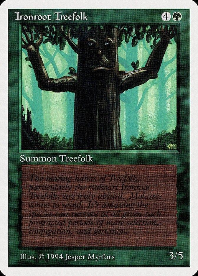 Ironroot Treefolk [Summer Magic / Edgar] - La Boîte Mystère ( The Mystery Box)