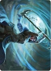 Sea Gate Stormcaller Art Card [Zendikar Rising Art Series] - La Boîte Mystère ( The Mystery Box)