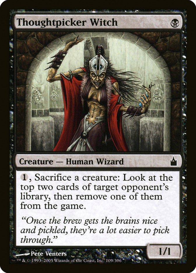 Thoughtpicker Witch [Ravnica: City of Guilds] - La Boîte Mystère ( The Mystery Box)