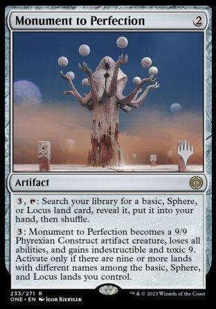 Monument to Perfection (Promo Pack) [Phyrexia: All Will Be One Promos] - La Boîte Mystère ( The Mystery Box)