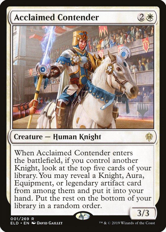 Acclaimed Contender (Promo Pack) [Throne of Eldraine Promos] - La Boîte Mystère ( The Mystery Box)