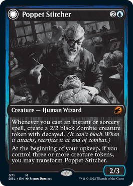 Poppet Stitcher // Poppet Factory [Innistrad: Double Feature] - La Boîte Mystère ( The Mystery Box)