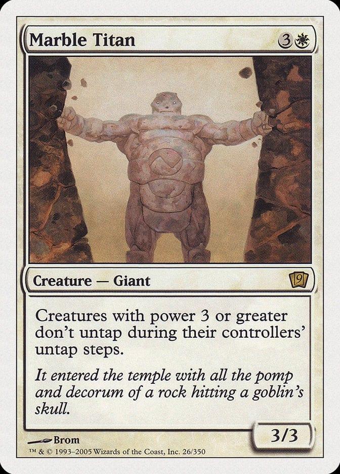 Marble Titan [Ninth Edition] - La Boîte Mystère ( The Mystery Box)
