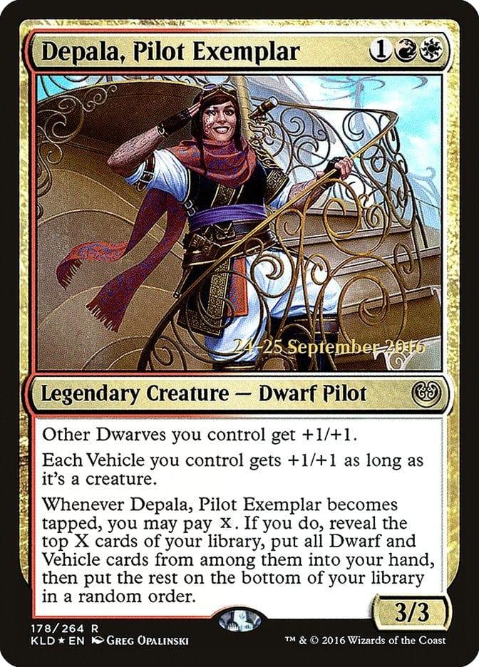 Depala, Pilot Exemplar [Kaladesh Prerelease Promos] - La Boîte Mystère ( The Mystery Box)