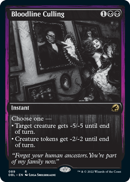 Bloodline Culling [Innistrad: Double Feature] - La Boîte Mystère ( The Mystery Box)