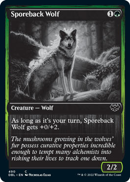 Sporeback Wolf [Innistrad: Double Feature] - La Boîte Mystère ( The Mystery Box)