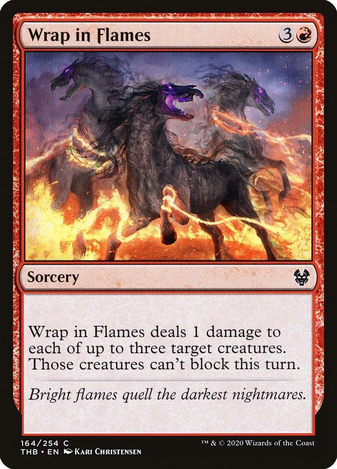 Wrap in Flames [Theros Beyond Death] - La Boîte Mystère ( The Mystery Box)