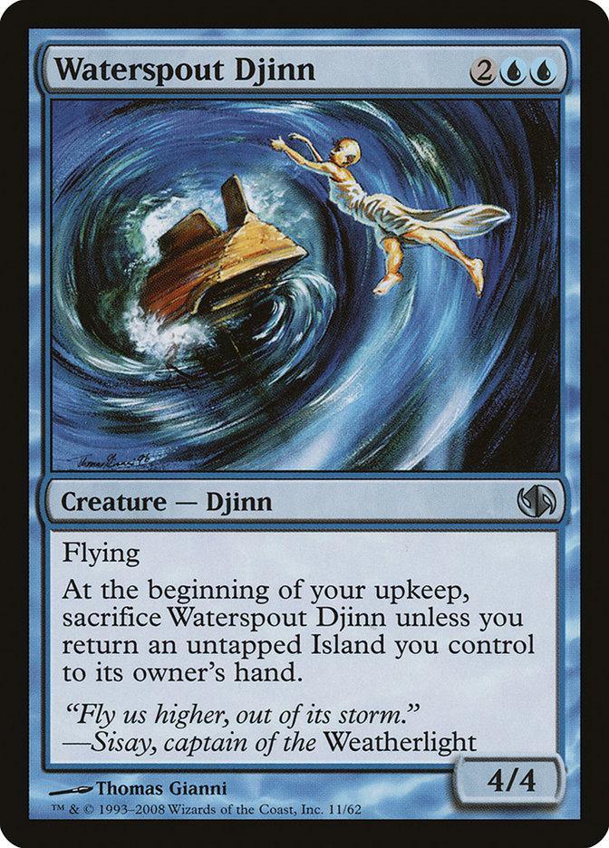 Waterspout Djinn [Duel Decks: Jace vs. Chandra] - La Boîte Mystère ( The Mystery Box)