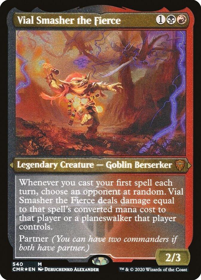 Vial Smasher the Fierce [Commander Legends Etched] - La Boîte Mystère ( The Mystery Box)