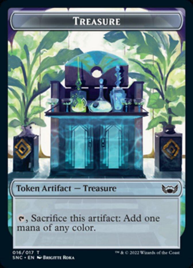 Treasure (016) // Dog Double-sided Token [Streets of New Capenna Tokens] - La Boîte Mystère ( The Mystery Box)