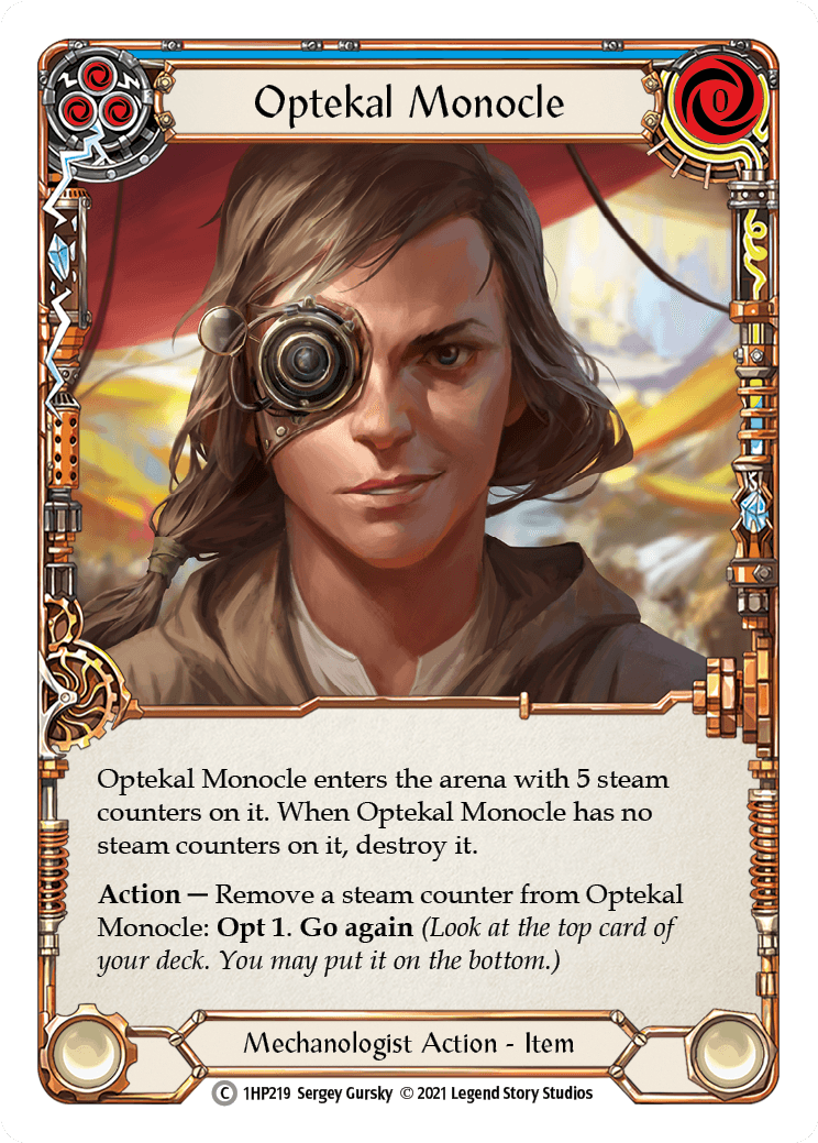 Optekal Monocle [1HP219] - La Boîte Mystère ( The Mystery Box)