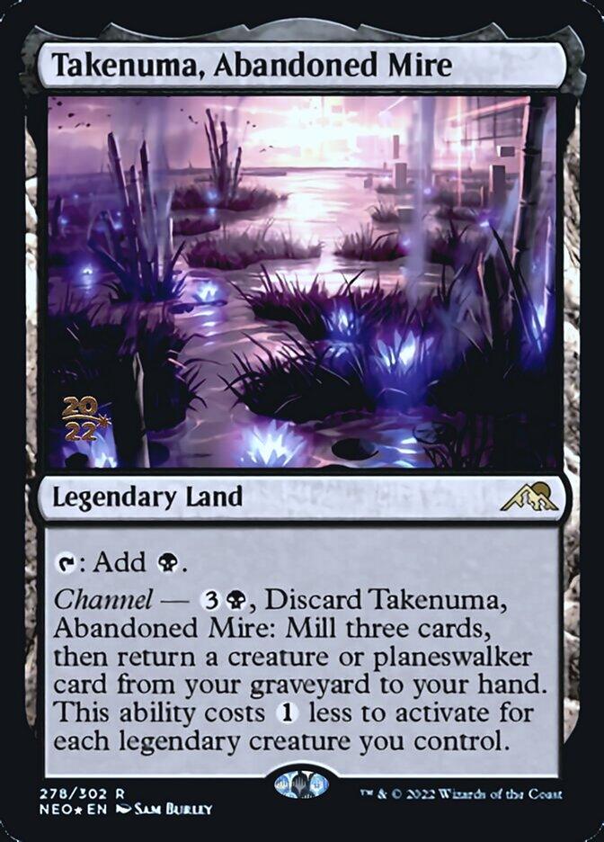 Takenuma, Abandoned Mire [Kamigawa: Neon Dynasty Prerelease Promos] - La Boîte Mystère ( The Mystery Box)