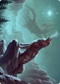 Sarulf's Packmate Art Card [Kaldheim: Art Series] - La Boîte Mystère ( The Mystery Box)