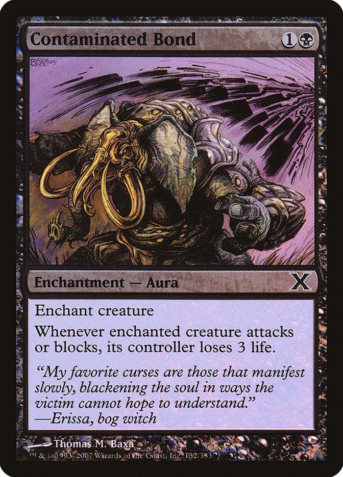 Contaminated Bond (Premium Foil) [Tenth Edition] - La Boîte Mystère ( The Mystery Box)