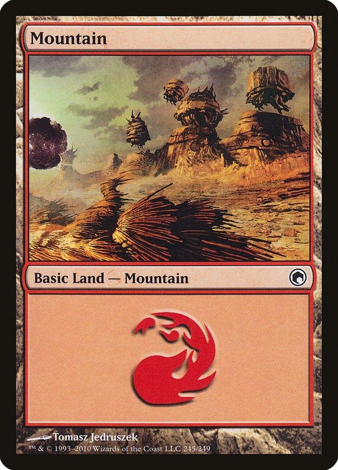 Mountain (245) [Scars of Mirrodin] - La Boîte Mystère ( The Mystery Box)